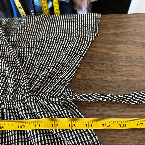 Caution To The Wind Monochrome Checkered Jumpsuit - Picture 7 of 10